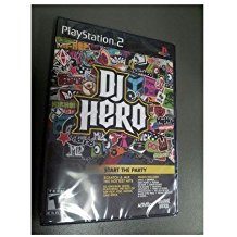 PS2: DJ HERO (SOFTWARE ONLY) (NEW)